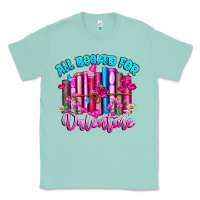 Seafoam All Booked For Valentines Classic Tee - CowhideDigitalArt