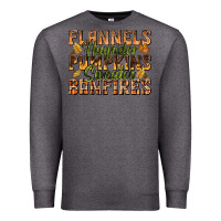 Charcoal Heather Flannels Hayrides Pumpkins Premium Sweatshirt - texasbilliewilder