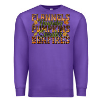 Purple Flannels Hayrides Pumpkins Premium Sweatshirt - texasbilliewilder