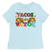 Baby Blue tacos before vatos Ladies Tee - CTS Tumbler Store