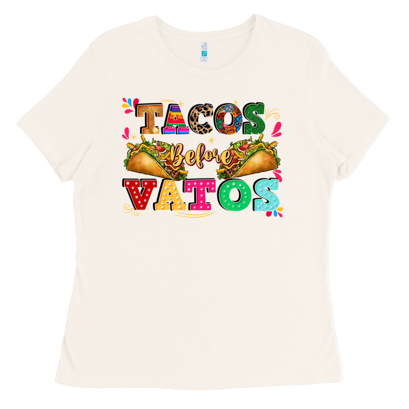 Tacos Before Vatos Ladies Tee by CTS Tumbler Store | Teevron
