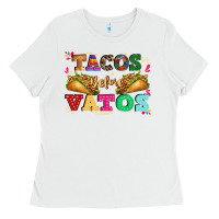 White tacos before vatos Ladies Tee - CTS Tumbler Store