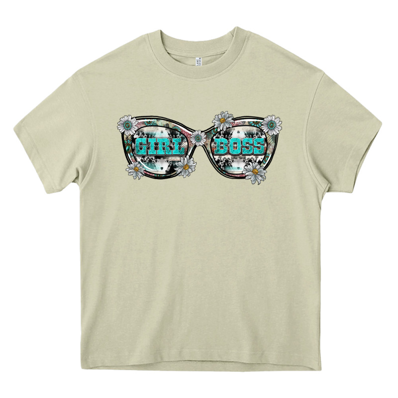 Girl Boss Heavy Core Tee by SublimationCraftShop | Teevron