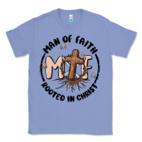 Colony Blue man of faith Classic Tee - MaliasSmallBusiness