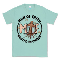 Seafoam man of faith Classic Tee - MaliasSmallBusiness