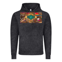 Vintage Black western gemstone and leopard with serape licanse plate Vintage Hoodie - Artiststas