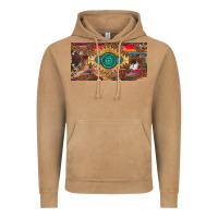 Vintage Camel western gemstone and leopard with serape licanse plate Vintage Hoodie - Artiststas