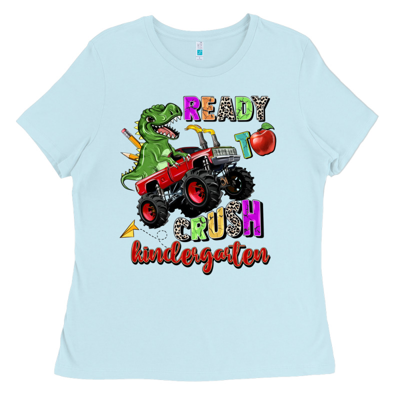 Ready To Crush Kindergarten Ladies Tee by Zillion Design Studio | Teevron