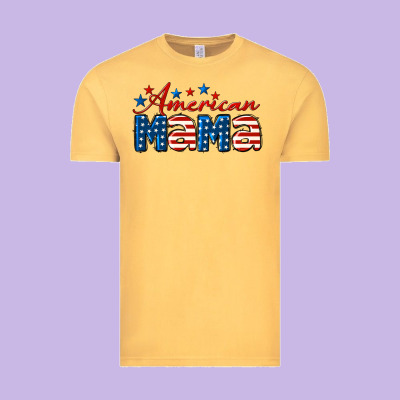 American Mama Vintage Tee Designed By Lillyallendesigns