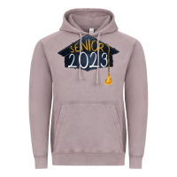 Senior 2023 Graduation Png Sublimation Design Down Vintage Hoodie | Teevron