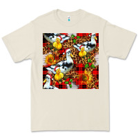Bone christmas leopard duck Premium Tee - FaDigitalArtStudio