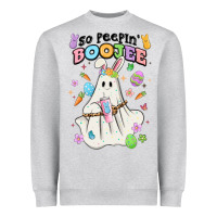 Heather Grey so peepin boujee Heavyweight Sweatshirt - MaliasSmallBusiness
