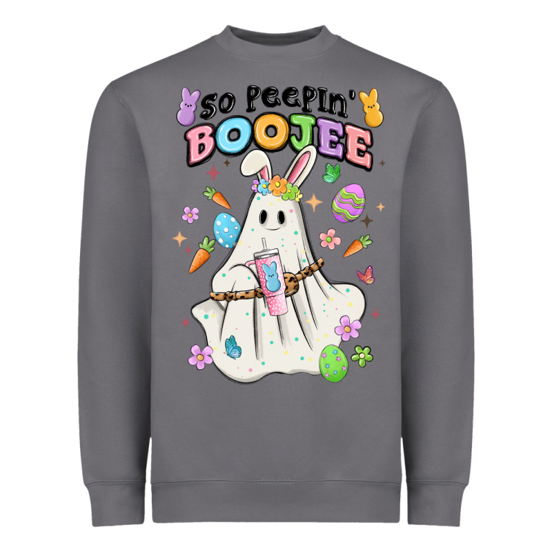 So Peepin Boujee Heavyweight Sweatshirt by MaliasSmallBusiness | Teevron