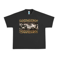 Pigment Black leopard cowhide pattern background Urban Heavy Tee - Jasminsmagicworld