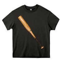 Asphalt wooden softball bat Heavy Core Tee - FaDigitalArtStudio