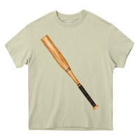 Mossy wooden softball bat Heavy Core Tee - FaDigitalArtStudio
