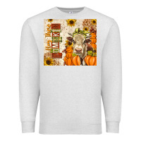 Oatmeal Heather Fall Hay There Pumpkin Premium Sweatshirt - texasbilliewilder