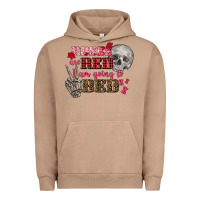 Pigment Burro Valentine's Day roses are red i am going to bed Urban Hoodie - FaDigitalArtStudio