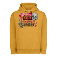 Pigment Peanut Butter Valentine's Day roses are red i am going to bed Urban Hoodie - FaDigitalArtStudio