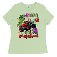 Matcha ready to crush preschool Ladies Tee - Zillion Design Studio