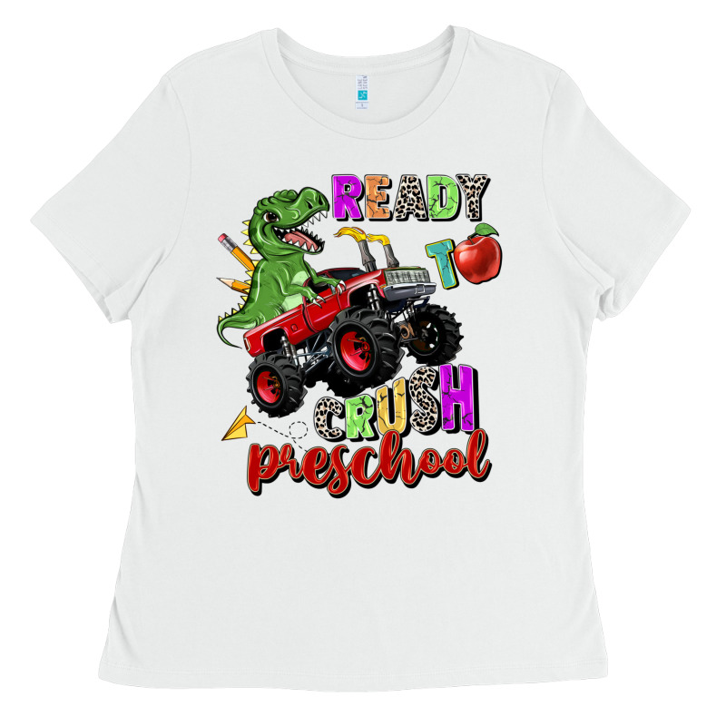 Ready To Crush Preschool Ladies Tee by Zillion Design Studio | Teevron