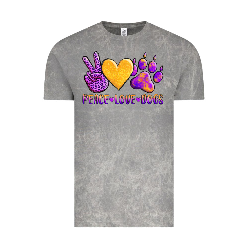 Peace Love Dogs Vintage Tee by AdoDesignShop | Teevron