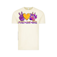 Vintage Arctic peace love dogs Vintage Tee - AdoDesignShop