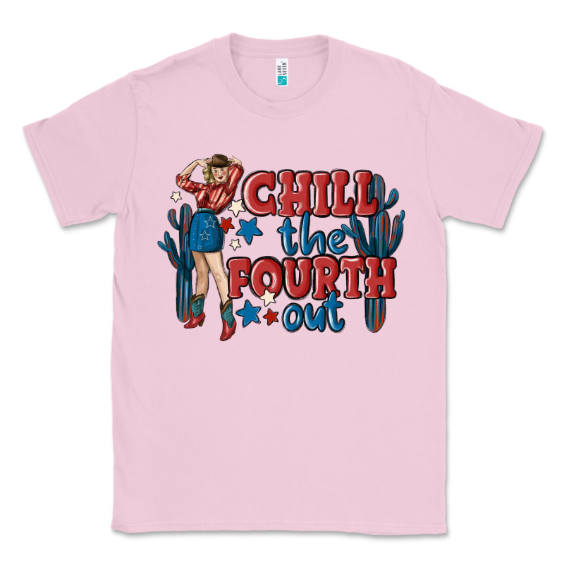 Chill The Fourth Out Malia Classic Tee by MaliasSmallBusiness | Teevron