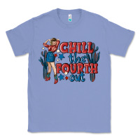 Colony Blue chill the fourth out malia Classic Tee - MaliasSmallBusiness