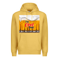 Antique Gold the cool dad and beer Premium Hoodie - TumblerDesignByShophia