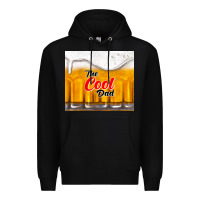 Black the cool dad and beer Premium Hoodie - TumblerDesignByShophia