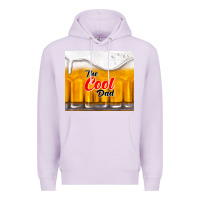 Lilac the cool dad and beer Premium Hoodie - TumblerDesignByShophia