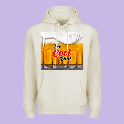 The Cool Dad And Beer Premium Hoodie Designed By Tumblerdesignbyshophia