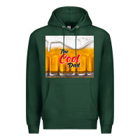 Sports Green the cool dad and beer Premium Hoodie - TumblerDesignByShophia