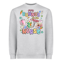 Heather Grey every favorite bunnys nurse Heavyweight Sweatshirt - MaliasSmallBusiness
