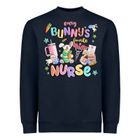 Navy every favorite bunnys nurse Heavyweight Sweatshirt - MaliasSmallBusiness