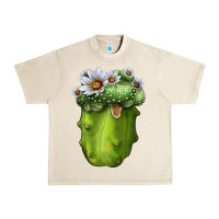 Sandshell blossfeldia cacti Urban Heavy Tee - LillyAllenDesigns