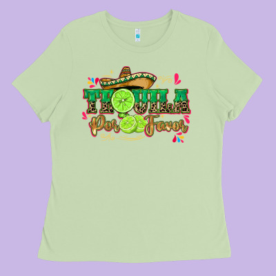 Tequila Por Favor Ladies Tee Designed By Cts Tumbler Store