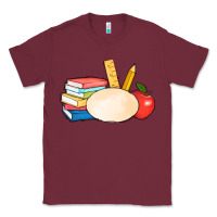 Burgundy back to school custom Classic Tee - AdoDesignShop