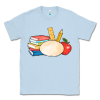 Dusty Blue back to school custom Classic Tee - AdoDesignShop