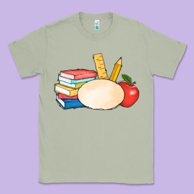 Back To School Custom Classic Tee Designed By Adodesignshop
