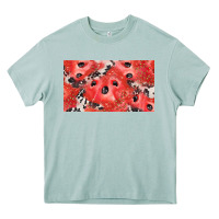 Watermelon Strawberry Cowhide Cup Heavy Core Tee | Teevron