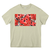 Mossy watermelon strawberry cowhide cup Heavy Core Tee - BarkalooDesign
