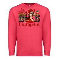 Cardinal La mama mos Chingona Premium Sweatshirt - NancyCooperArtShop