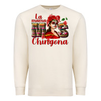 Sandshell La mama mos Chingona Premium Sweatshirt - NancyCooperArtShop