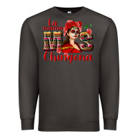 Smoke La mama mos Chingona Premium Sweatshirt - NancyCooperArtShop