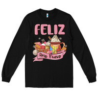 Black mexican new year Long Sleeve Tee - MaliasSmallBusiness