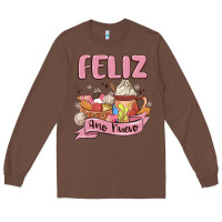 Chestnut mexican new year Long Sleeve Tee - MaliasSmallBusiness