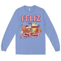 Colony Blue mexican new year Long Sleeve Tee - MaliasSmallBusiness