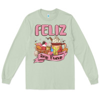 Matcha mexican new year Long Sleeve Tee - MaliasSmallBusiness